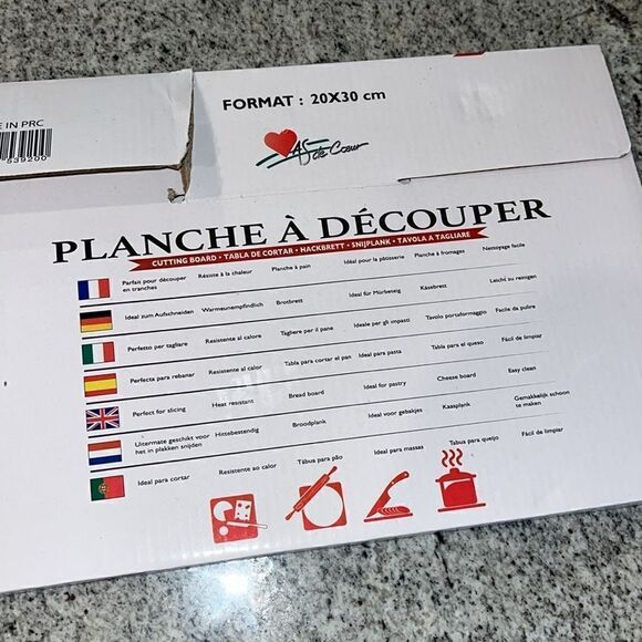 New Chartres Cathedral France French bread Cutting Board Chopping Board 20x30 - Picture 4 of 4